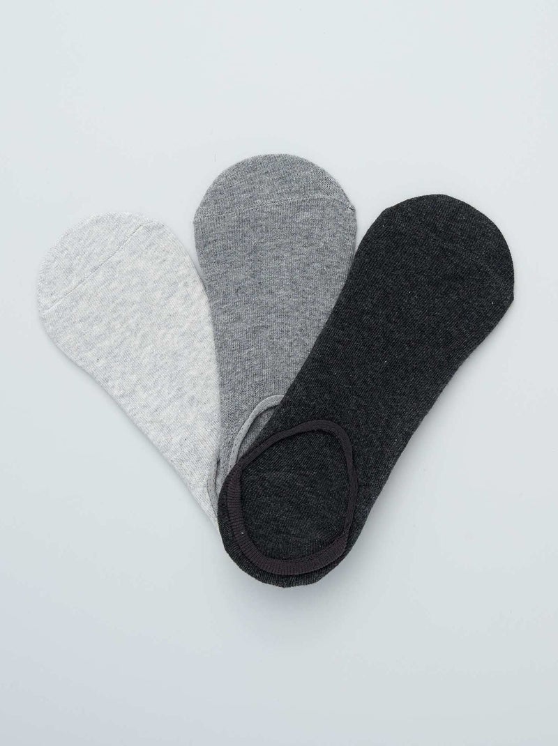 Pack 3 Calcetines Tobilleros Para Mujer - Tejido Piqué Transpirable, Costura Imperceptible, Talla 35-40