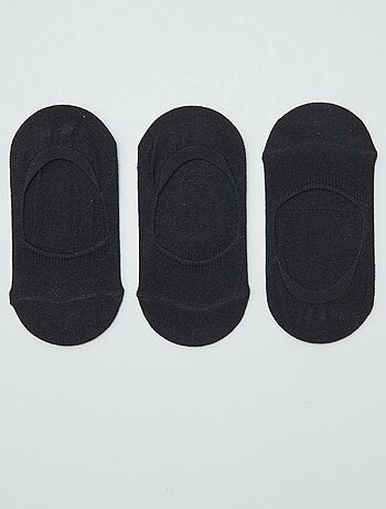 Pack de 3 calcetines tobilleros