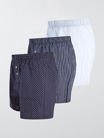 Pack de 3 calzoncillos de algodón puro - Kiabi