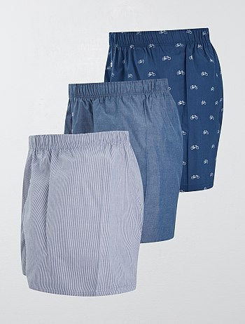 Pack de 3 calzoncillos de algodón puro - Kiabi