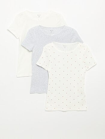 Pack de 3 camisetas