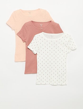 Pack de 3 camisetas