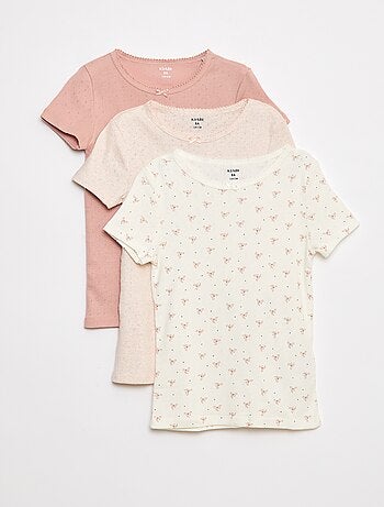 Pack de 3 camisetas