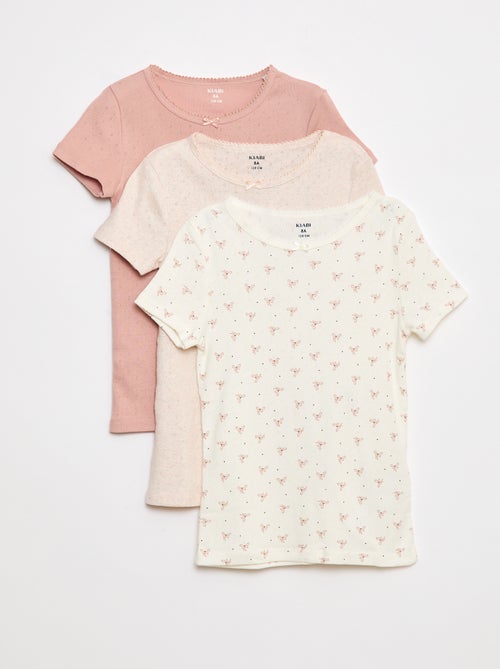Pack de 3 camisetas - Kiabi