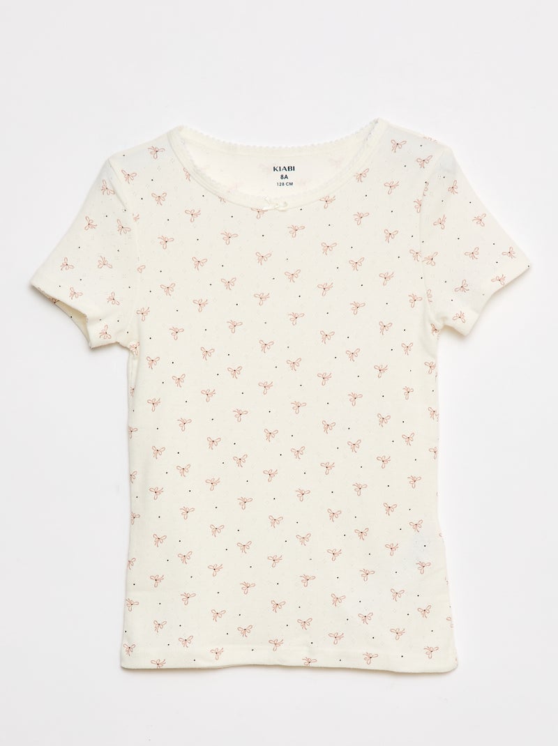 Pack de 3 camisetas Blanco - Kiabi