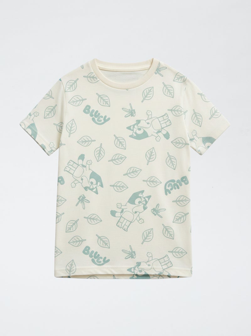 Pack de 3 camisetas 'Bluey' de manga corta en algodón Blanco - Kiabi