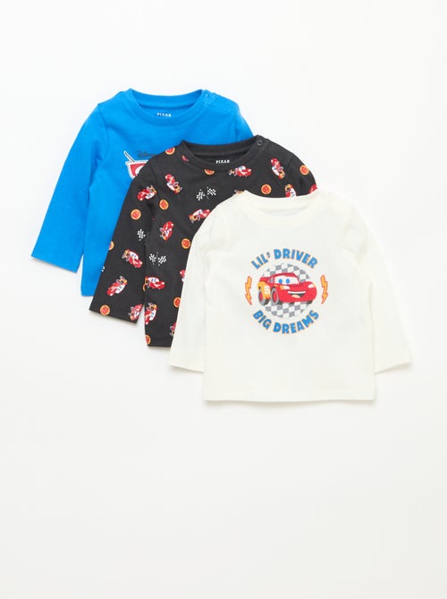 Pack de 3 camisetas 'Cars' - Kiabi