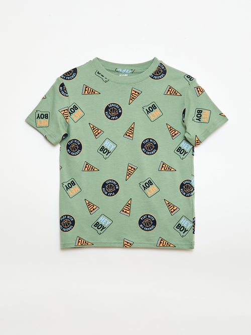 Pack de 3 camisetas de algodón - Kiabi