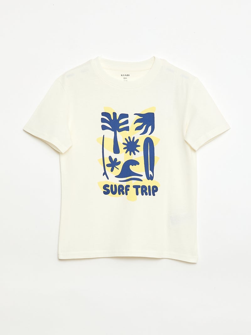 pack de 3 camisetas de algodón Amarillo - Kiabi