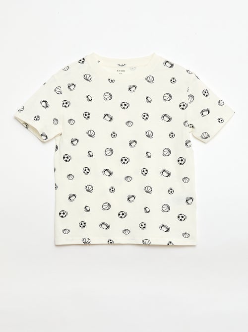 Pack de 3 camisetas de algodón - Kiabi