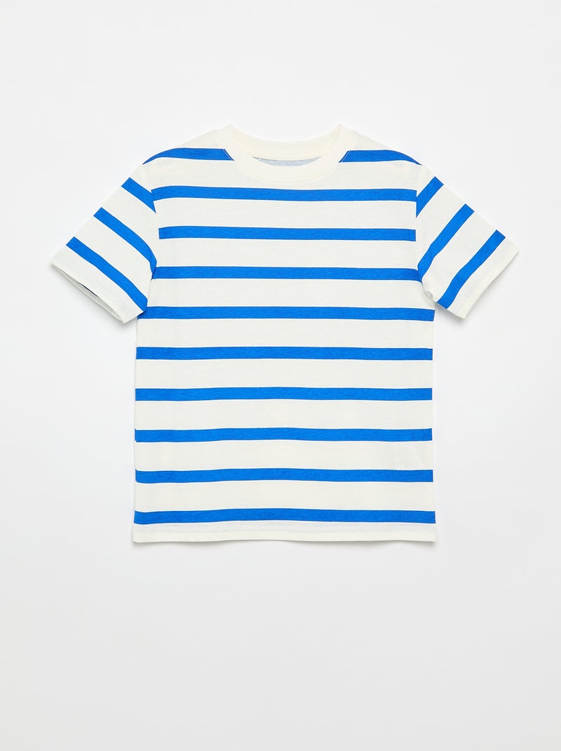 Pack de 3 camisetas de algodón Blanco - Kiabi