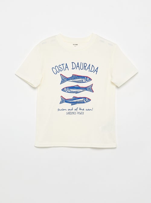 Pack de 3 camisetas de algodón - Kiabi
