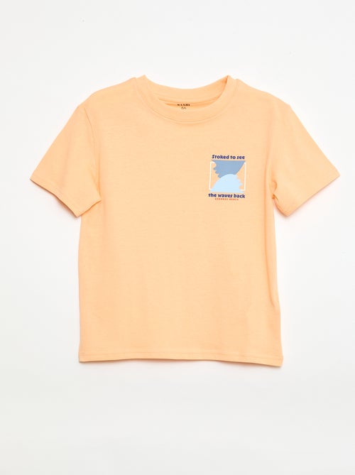 pack de 3 camisetas de algodón - Kiabi