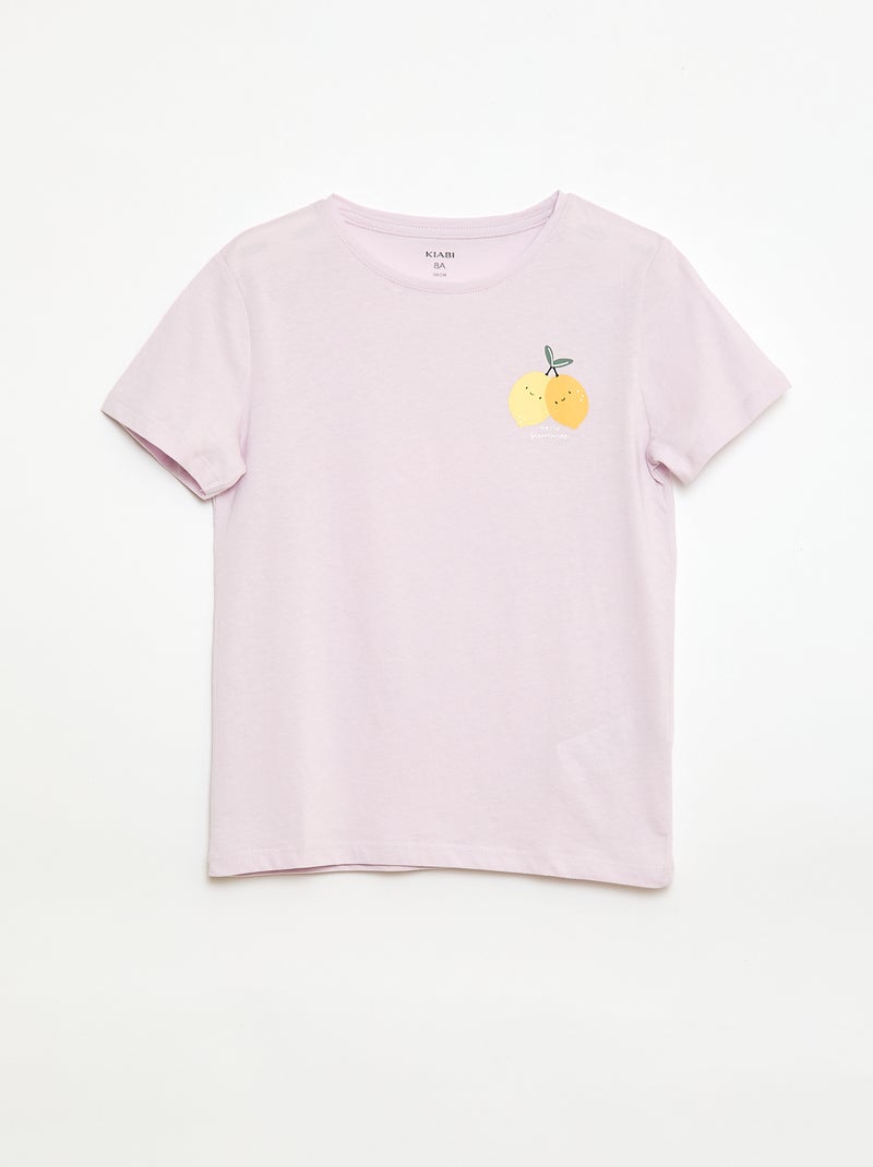 Pack de 3 camisetas de manga corta Amarillo - Kiabi
