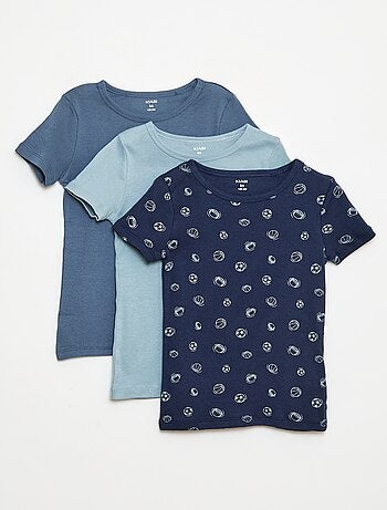 Pack de 3 camisetas de manga corta