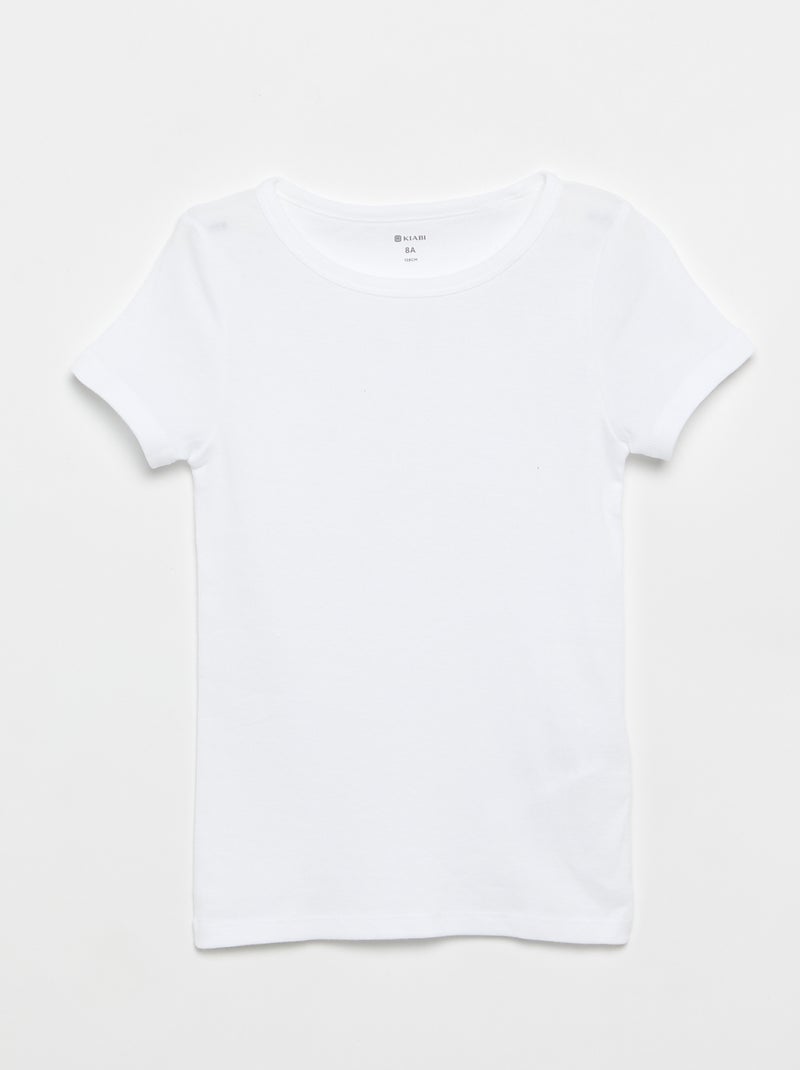 Pack de 3 camisetas de manga corta Azul - Kiabi