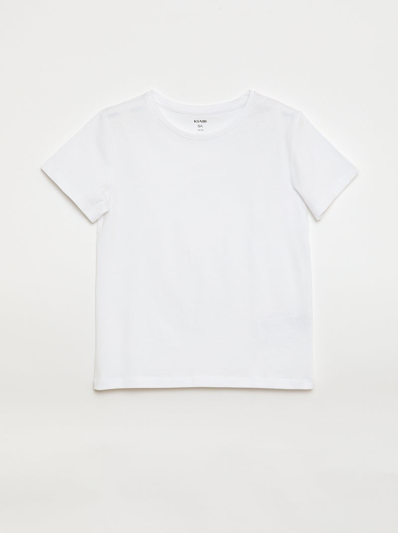 Pack de 3 camisetas de manga corta Azul - Kiabi
