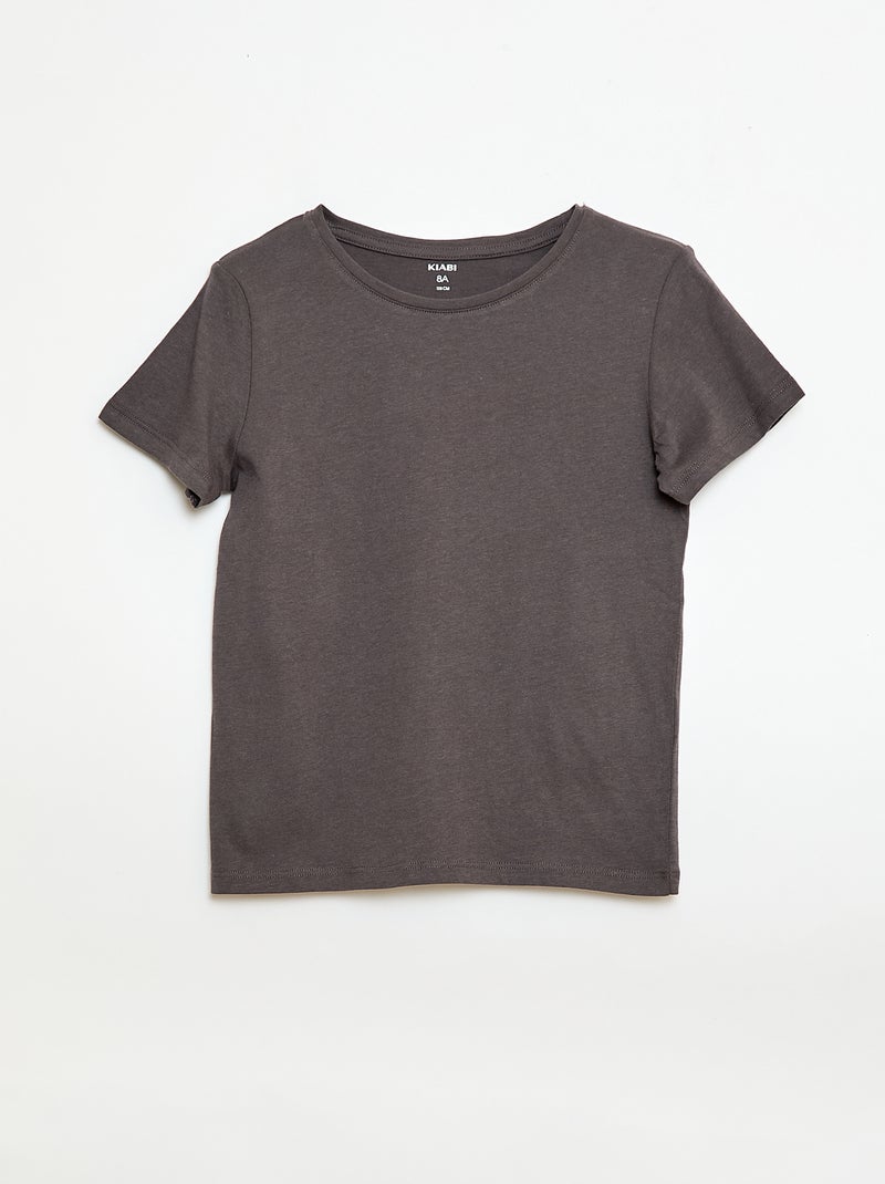 Pack de 3 camisetas de manga corta Beige - Kiabi