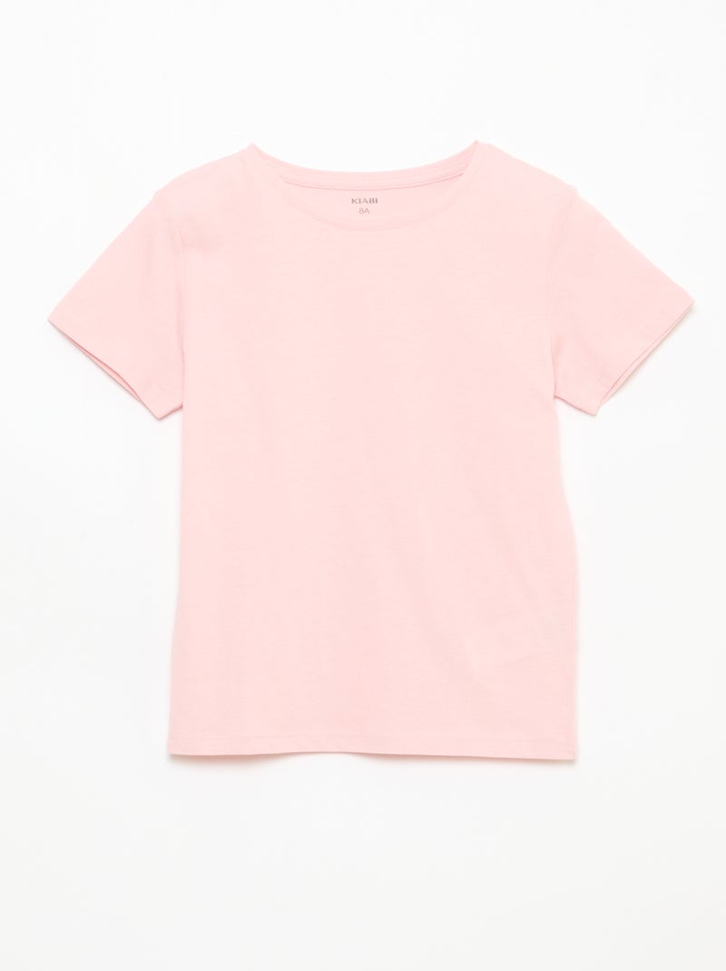 Pack de 3 camisetas de manga corta Blanco - Kiabi