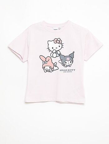 Pack de 3 camisetas de manga corta 'Kuromi' en algodón