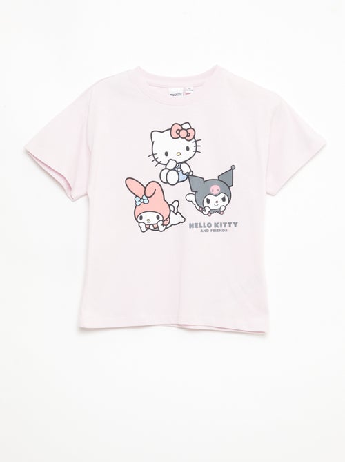Pack de 3 camisetas de manga corta 'Kuromi' en algodón - Kiabi