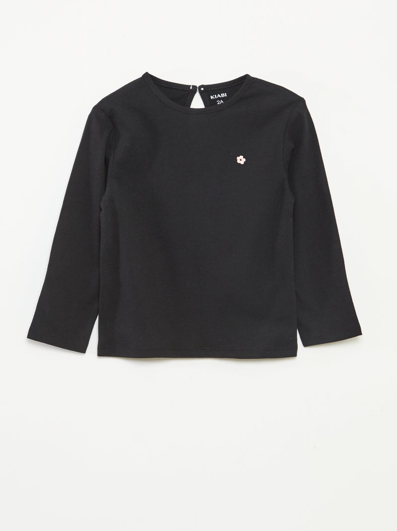 Pack de 3 camisetas de manga larga Beige - Kiabi