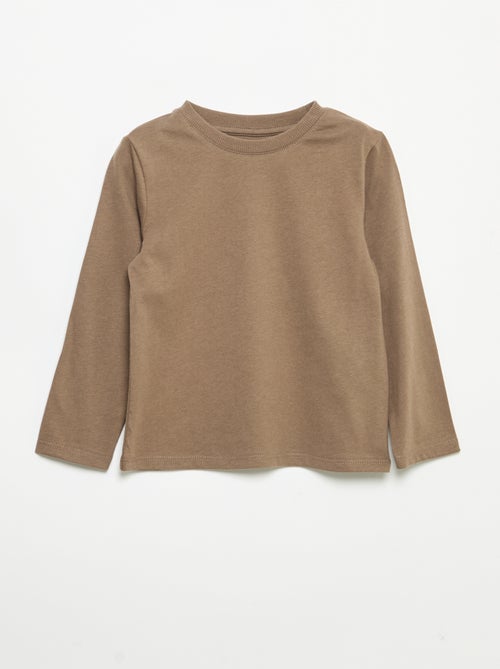 Pack de 3 camisetas de manga larga - Kiabi