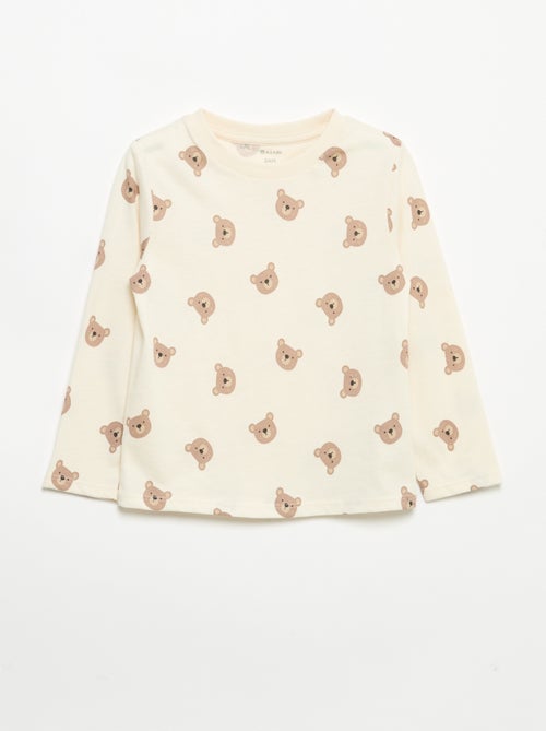 Pack de 3 camisetas de manga larga - Kiabi