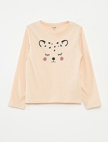 Pack de 3 camisetas de manga larga con cuello redondo