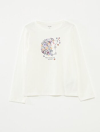Pack de 3 camisetas de manga larga con cuello redondo