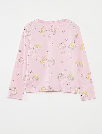 Pack de 3 camisetas de manga larga con cuello redondo