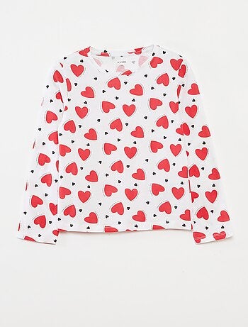 Pack de 3 camisetas de manga larga con cuello redondo