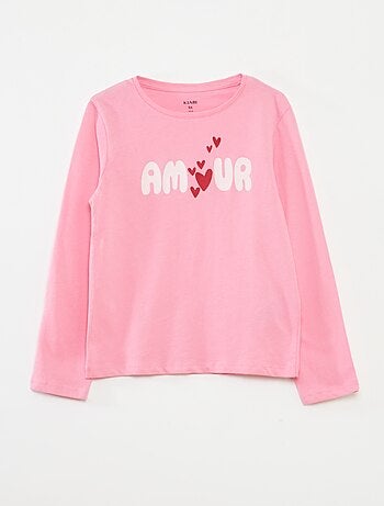 Pack de 3 camisetas de manga larga con cuello redondo