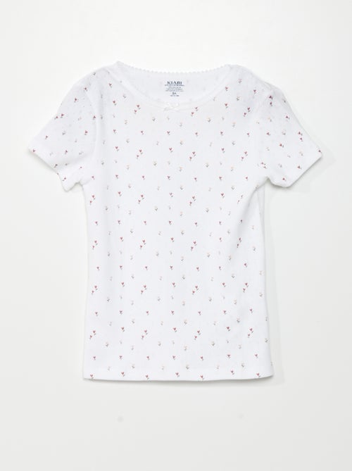 Pack de 3 camisetas de punto calado - Kiabi