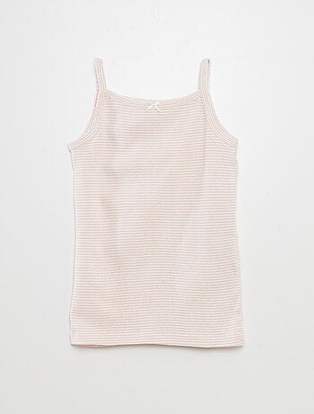 Pack de 3 camisetas de tirantes de punto