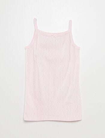 Pack de 3 camisetas de tirantes de punto