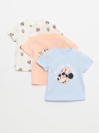 Pack de 3 camisetas 'Disney'