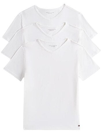 Pack 3 Camisetas Tommy Hilfiger Elásticas Hombre -