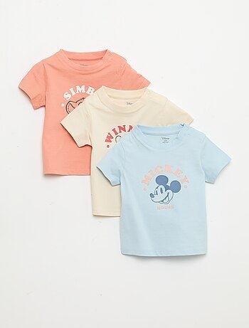 Pack de 3 Camisetas estampadas 'Disney'