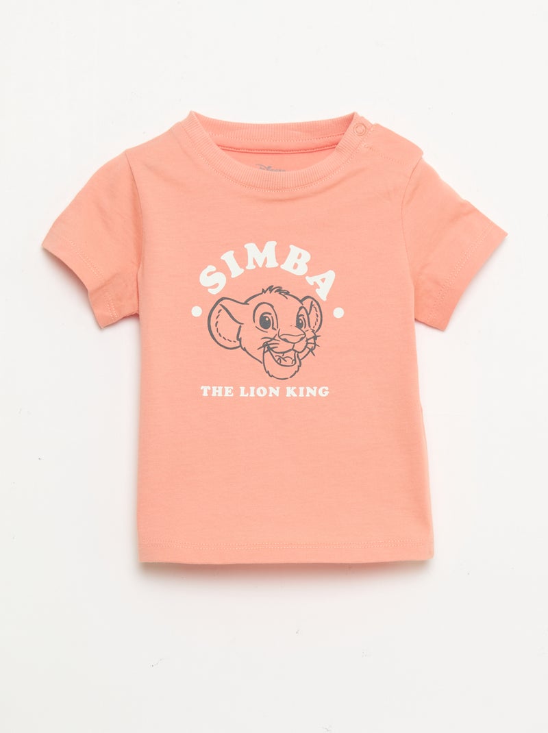 Pack de 3 Camisetas estampadas 'Disney' Azul - Kiabi