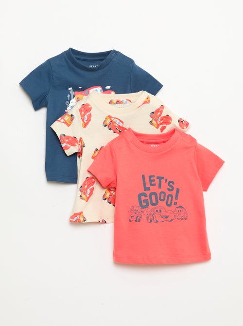 Pack de 3 Camisetas estampadas 'Disney' - Kiabi