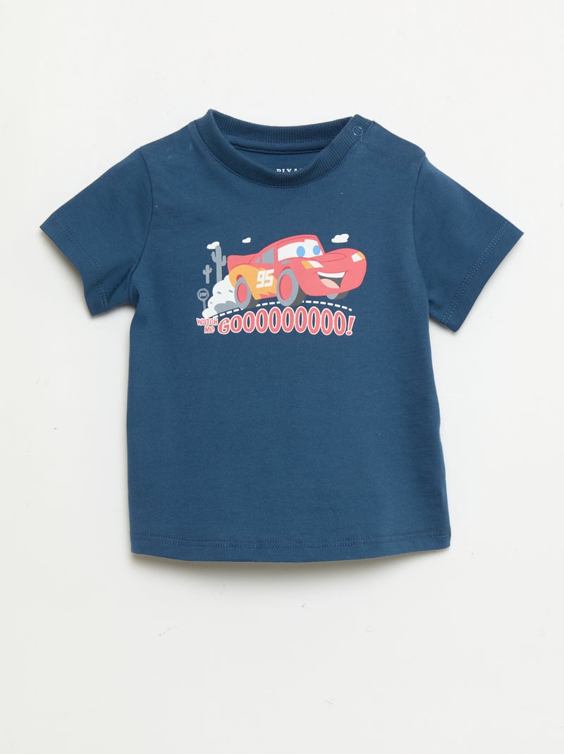 Pack de 3 Camisetas estampadas 'Disney' Azul - Kiabi
