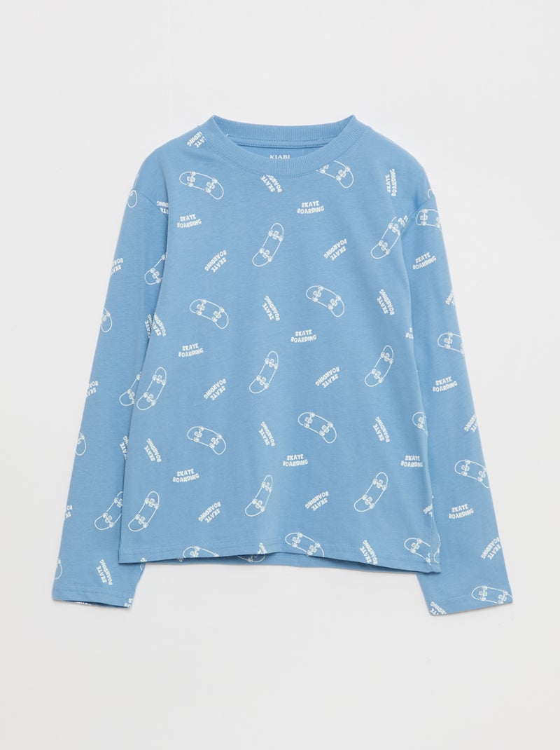 Pack de 3 camisetas estampadas Gris - Kiabi