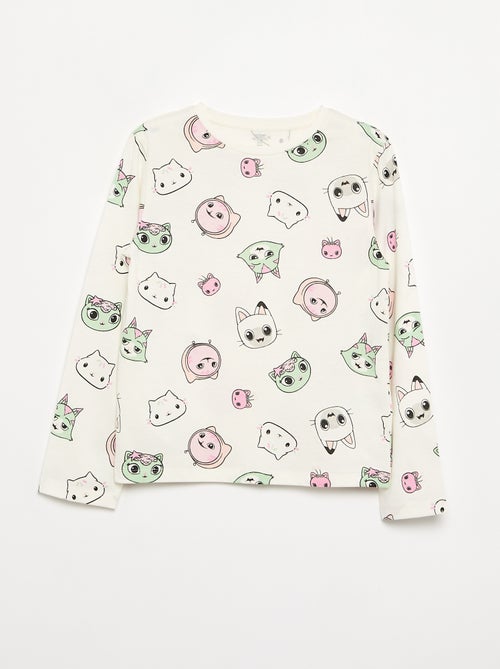 Pack de 3 camisetas \'Gabby y la casa mágica\' de manga larga - Kiabi