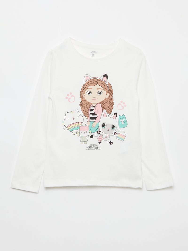 Pack de 3 camisetas 'Gabby y la casa mágica' Purpura - Kiabi