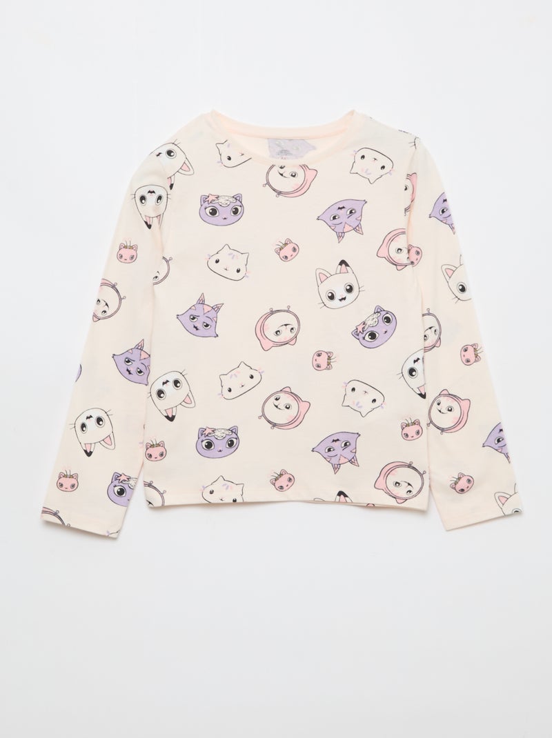 Pack de 3 camisetas 'Gabby y la casa mágica' Purpura - Kiabi