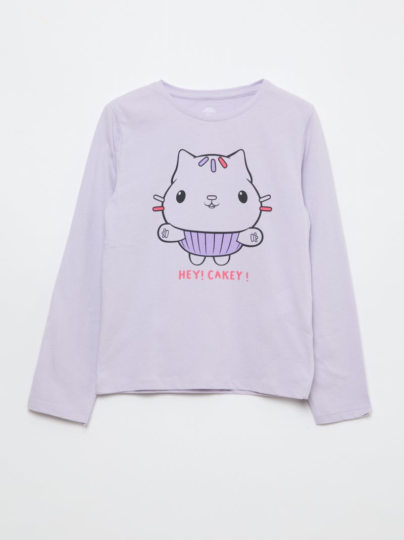 Pack de 3 camisetas 'Gabby y la casa mágica' Purpura - Kiabi