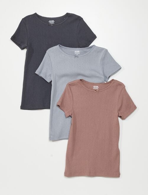 Pack de 3 camisetas - Kiabi