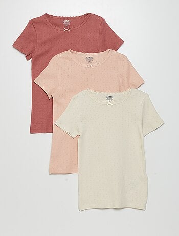 Pack de 3 camisetas - Kiabi