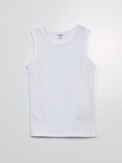 Pack de 3 camisetas interiores de algodón - Kiabi